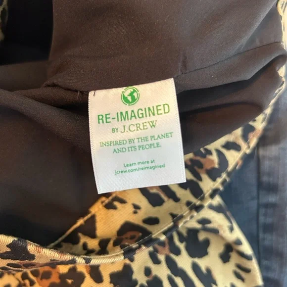 NWT J Crew Animal Print No 2 Pencil Skirt - Picture 7 of 8